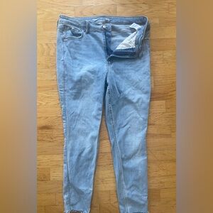 Old navy light blue jeans
